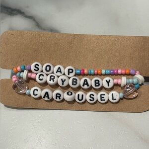 Crybaby Theme Bracelets!🩵🤍
